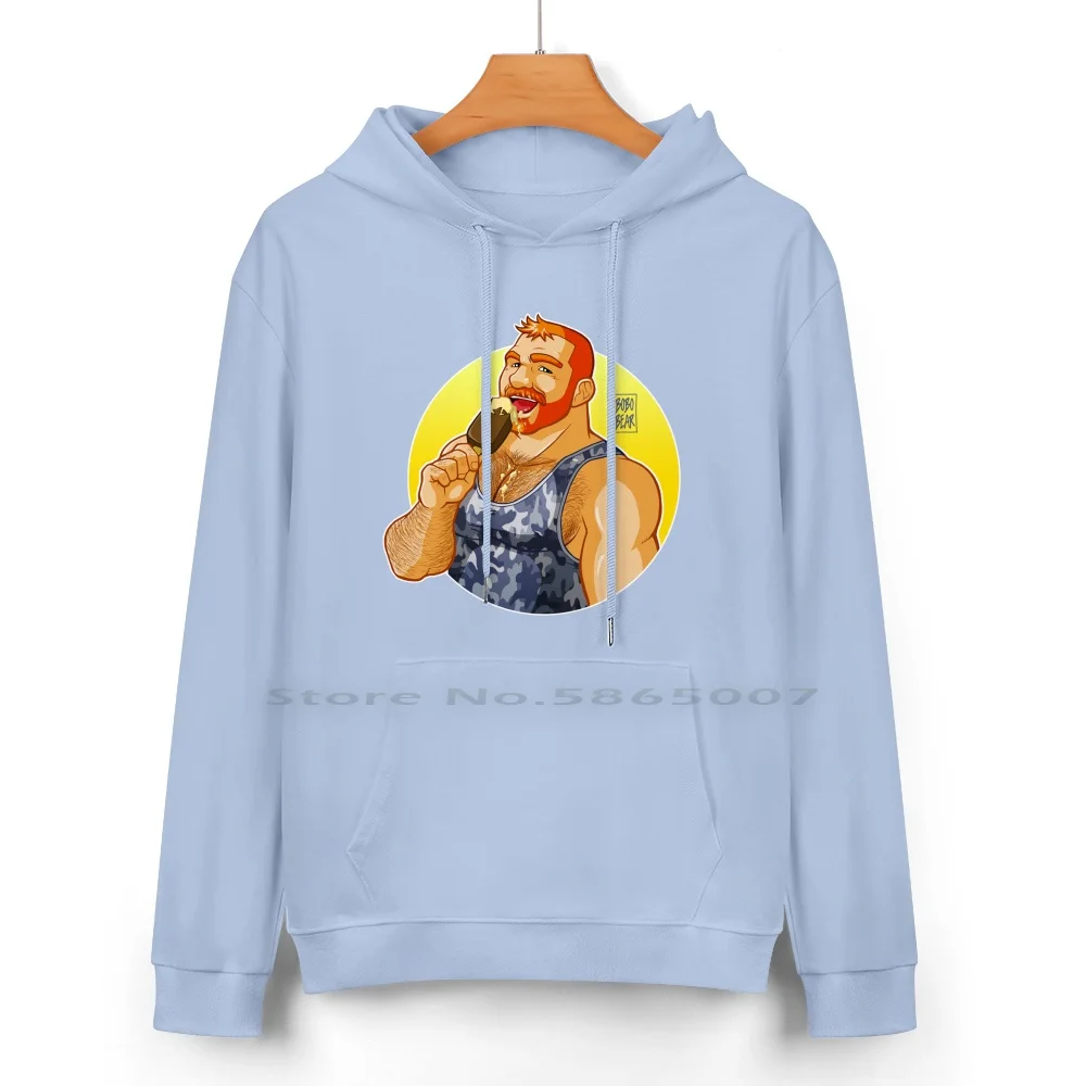 Мужская толстовка с капюшоном из чистого хлопка 24 цвета