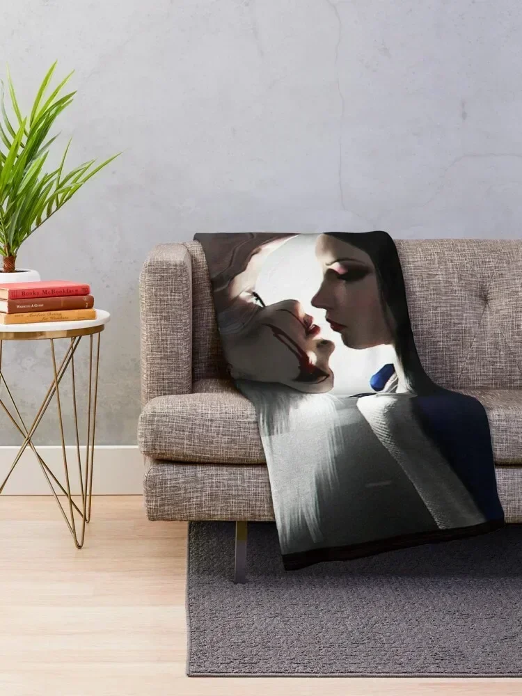 Alice Liddell-Алиса безумие возвращается графическое одеяло мягкие кровати косплей