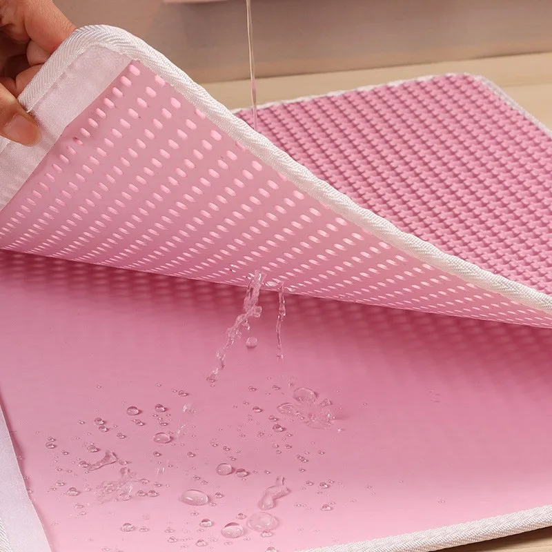 

Popular pet products eva double-layer anti-skid cat litter pad cat cage pet pad dog kennel pad washable