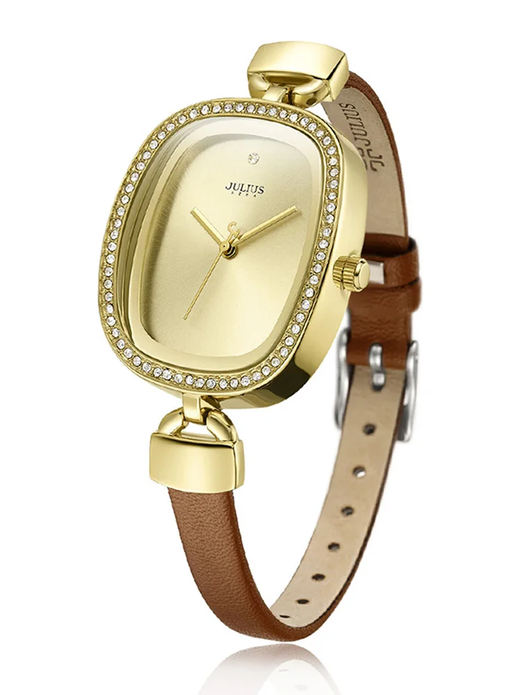 Часы наручные JULIUS женские водонепроницаемые с ремешком 2022