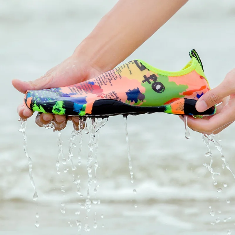 

JIEMIAO Quick Dry Water Shoes Summer Fishing Camping Sneakers for Men Women Barefoot Beach Water Lovers Swimming Bicycle Shoes
