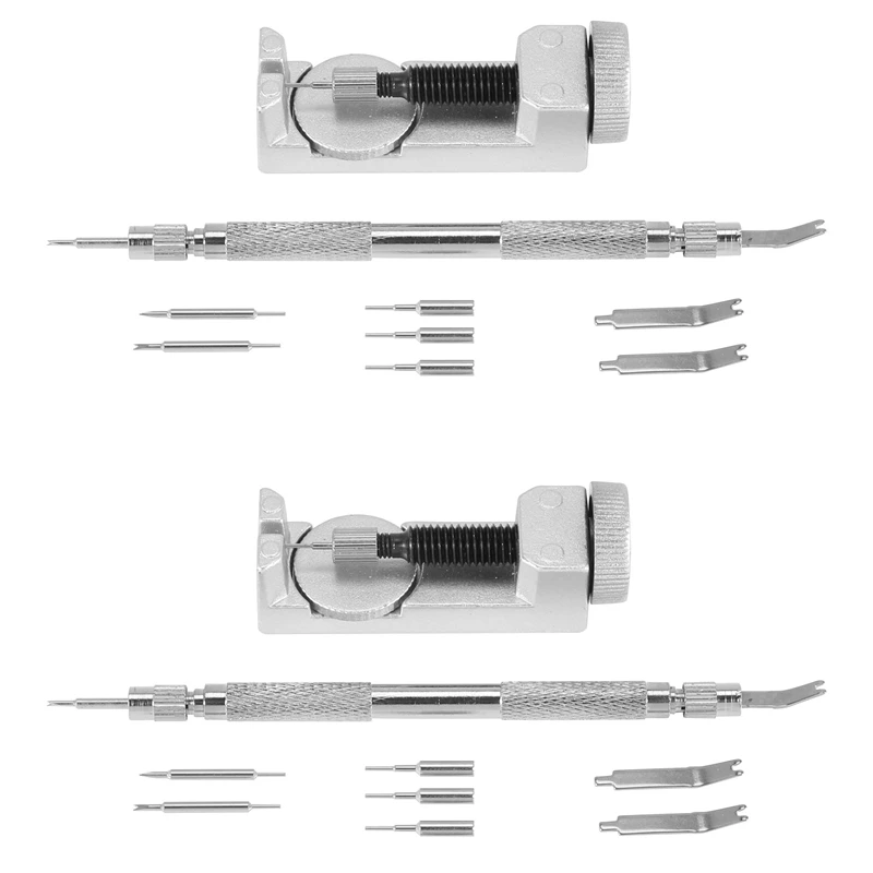 

18 Pcs Watch Strap Link Remover Kit Watch Band Link Pin Removal Watch Repair Tool