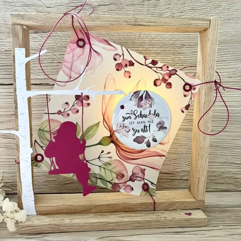 Mmao Craft металлические штампы для резки форма игры на качелях скрапбук нож