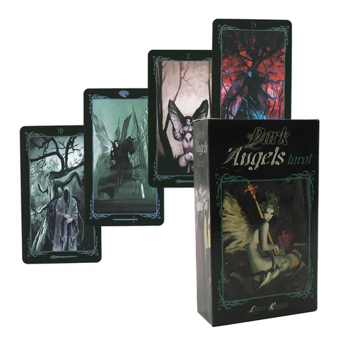 Настольная игра Dark Tarot, таинственные настольные карты с надписями «Oraculos Runes» для счастливых предсказаний о судьбе