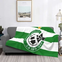 maccabi haifa fc 2290 blanket bedspread bed plaid bed cover towel beach picnic blanket bed linen cotton bedspreads for bed