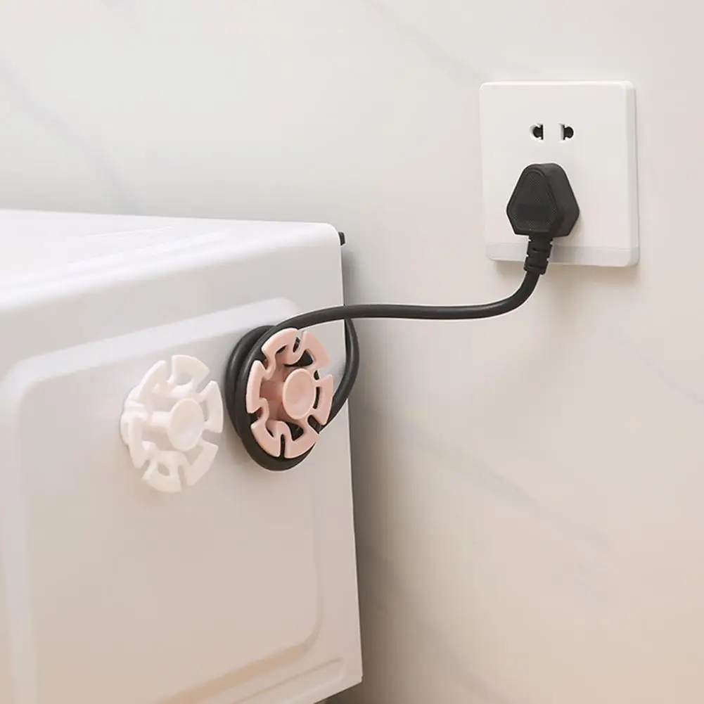 

2Pcs Cord Hiding Keeper Convenient Ergonomic Unwinding Cord Controller Wrap Compact Cord Keeper