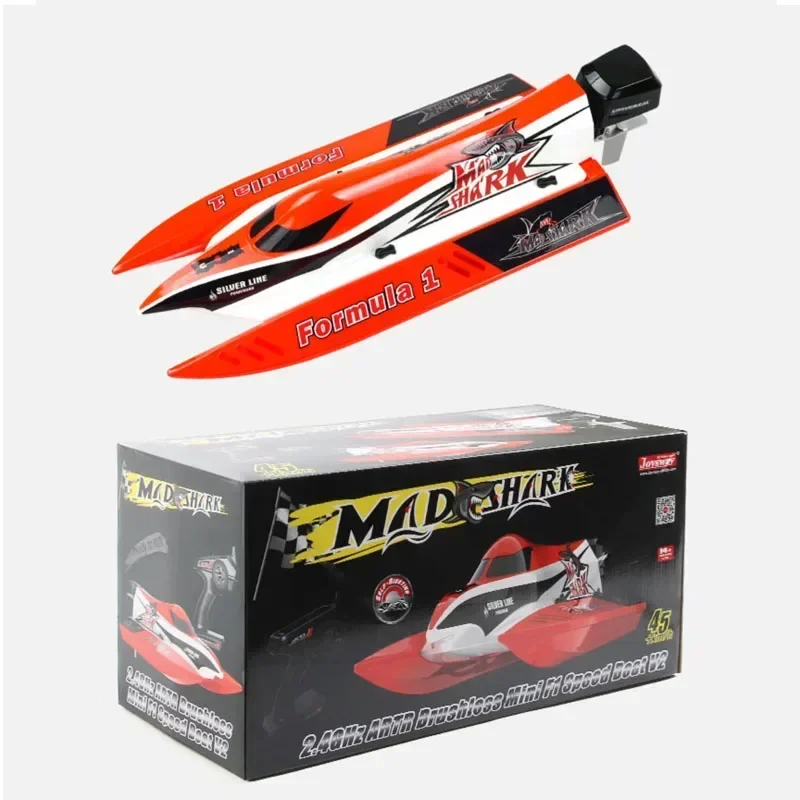 Модель гоночной лодки на радиоуправлении электрическая бесщеточная модель