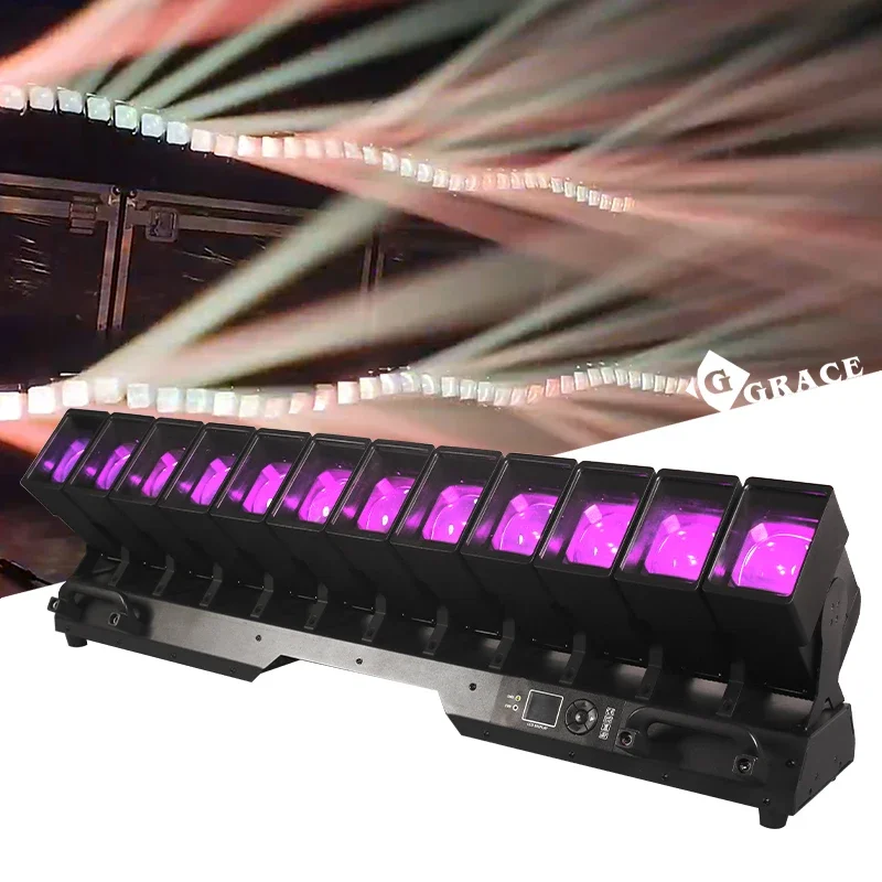 Igracelite новая модель 12*60 Вт с подвижной головкой светодиодный светильник эффектом