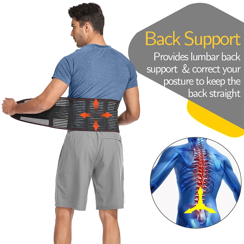 Men Waist Trainer Trimmer Belt Belly Control Corsets Burner Workout Weight Loss Slimming  Reductive Girdle Fitness Body Shaper