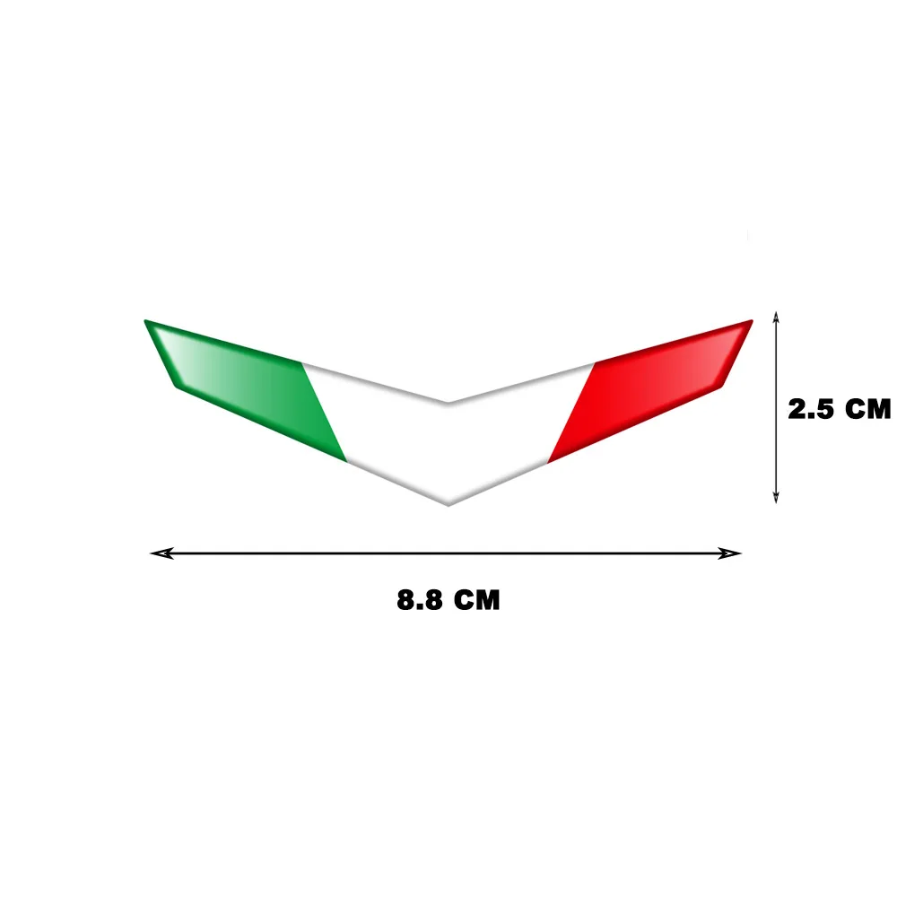 

3D Светоотражающая мотоциклетная наклейка Передняя обтекатель для велосипеда автомобиля итальянские наклейки аксессуары для Ducati959 969 V4 Aprilia RSV4 Benelli Vespa