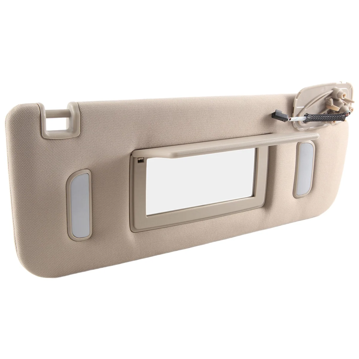 Правый автомобильный солнцезащитный козырек для Cadillac Chevy Gmc 2007-2014 кремово-белый