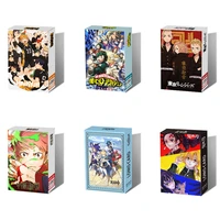 30pcsset anime haikyuu tokyo revengers postcard japanese my hero academia lomo card photo card for fans gift collection