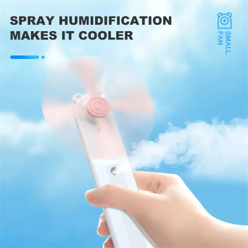 

Portable Moisturizing Facial Steamer Handheld Spray Fan Nano Water Replenishment Beauty Instrument Skin Care Humidifier 30ml
