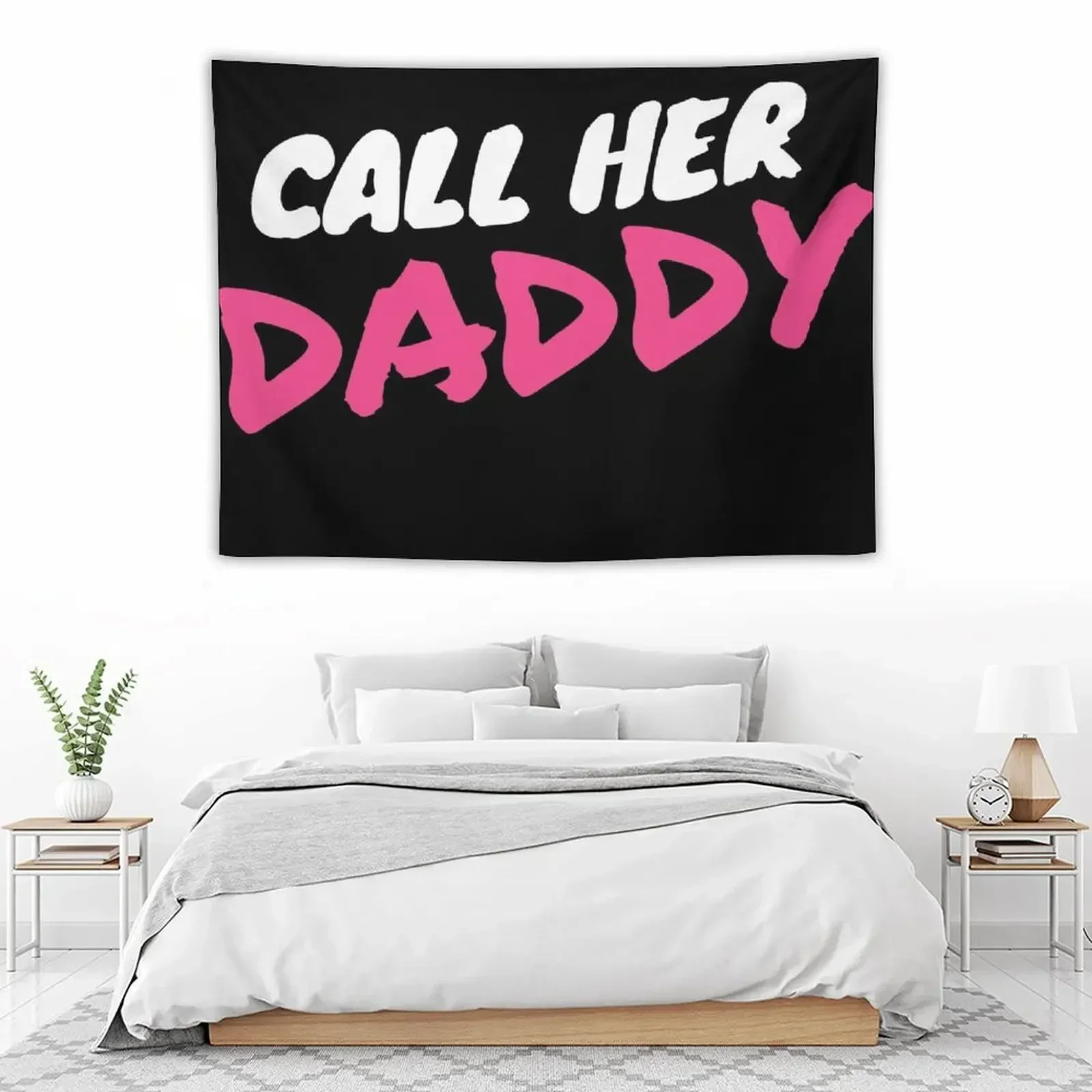 Гобелен Call Her Daddy украшение дома вещи для украшения комнаты гобелен