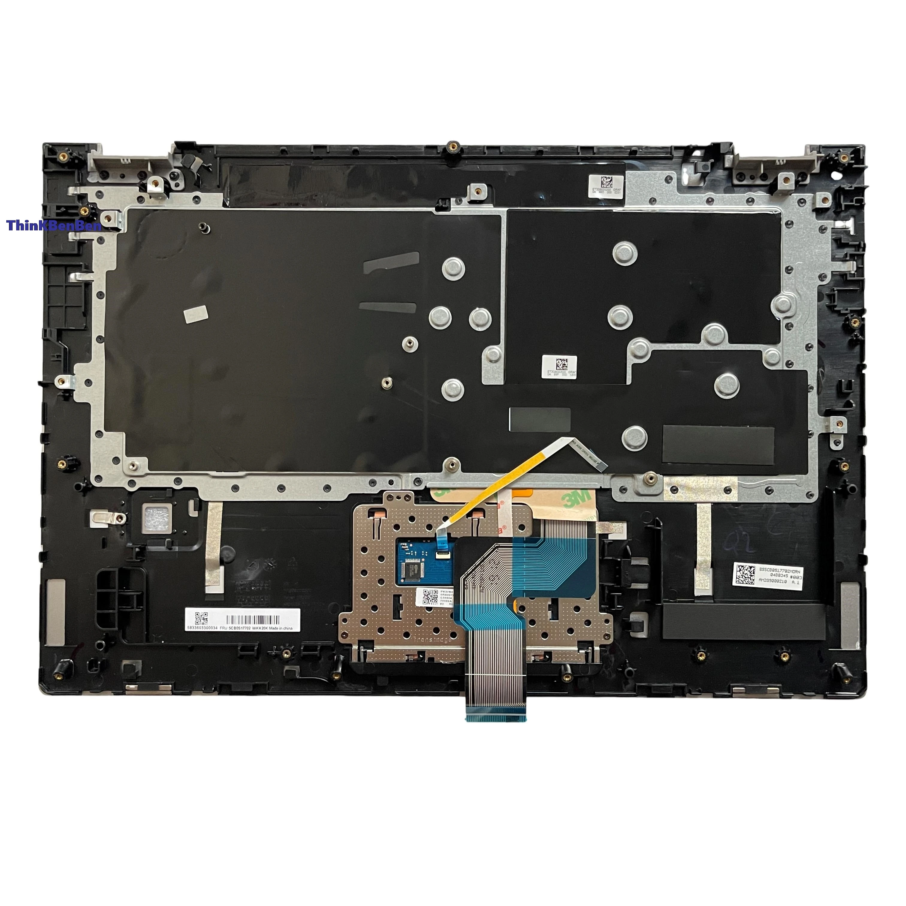 Чешский серый чехол с клавиатурой CZ для упора рук Lenovo Ideapad Flex C340 15 15IIL 15IWL 15IML 5CB0S17729
