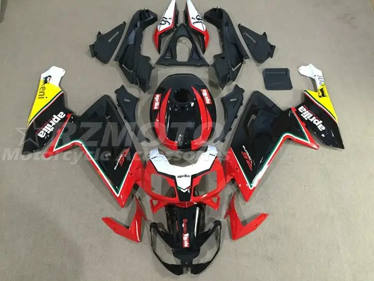 

New ABS Fairings Kit Fit For Aprilia RS4 50 125 rs125 06 07 08 09 10 11 2006 2007 2008 2009 2010 2011 Bodywork Set Black Red
