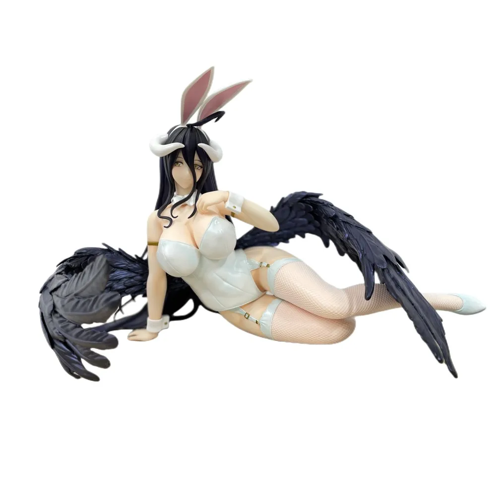 

22cm B-style OVERLORD Anime Figures Albedo Bunny Ver. PVC Action Figure OVERLORD Model Toy Collection Doll Gift