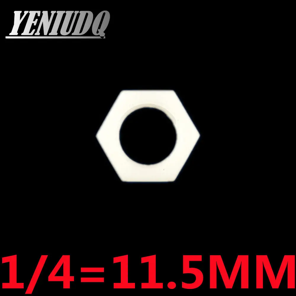 

1 шт. фланец 1/8 дюйма 1/4 дюйма 3/8 дюйма 1/2 дюйма 3/4 дюйма пластиковые гайки с внутренней резьбой контргайка внешняя шестигранная крепежная гайка с уплотнительным кольцом