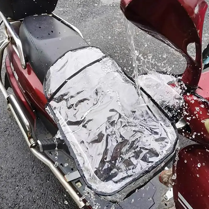 Водонепроницаемый большой дождевик для мотоцикла прозрачный ветрозащитный