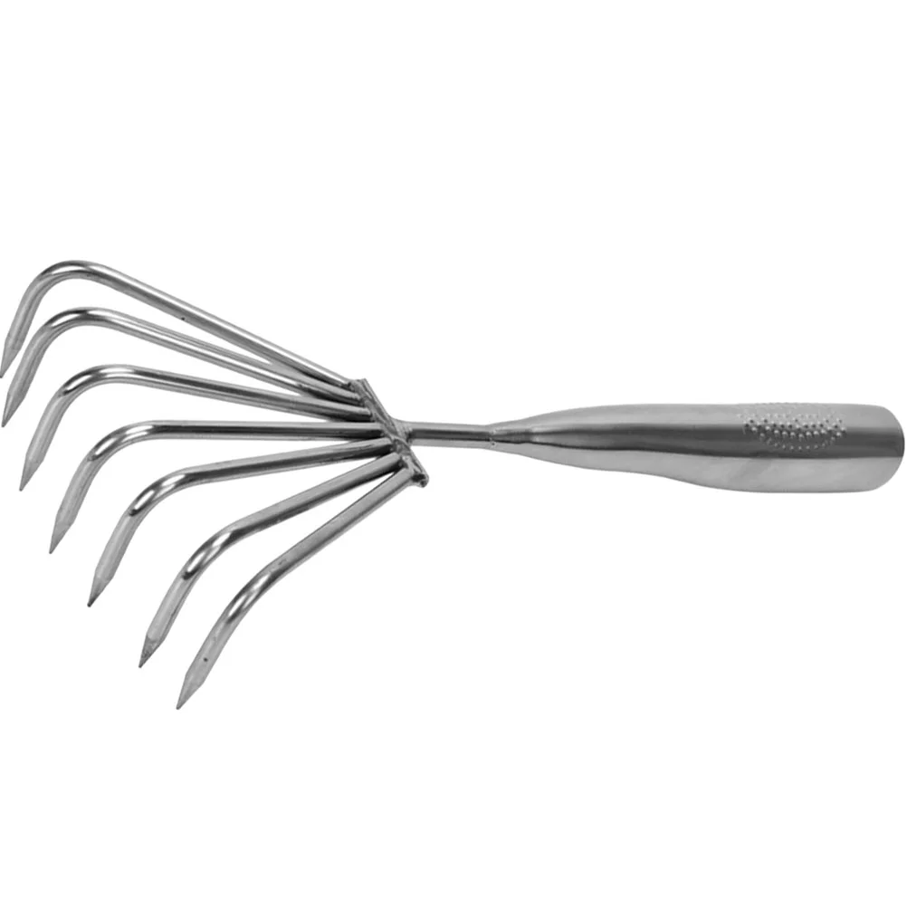 

Rake Weeding Portable Hand Japanese Garden Tools Gardening Kids Loosening Soil Small 7 Claw