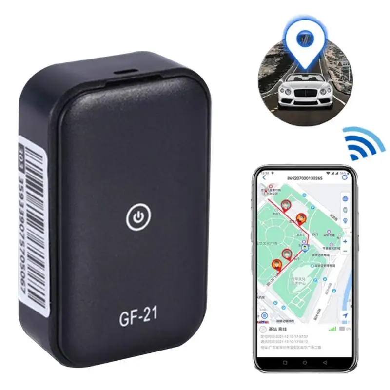 

Mini GF21 WIFI Car GPS Locator Anti-Lost Adsorption Recording Device Smart APP Voice Control Recording Real Time Tracking
