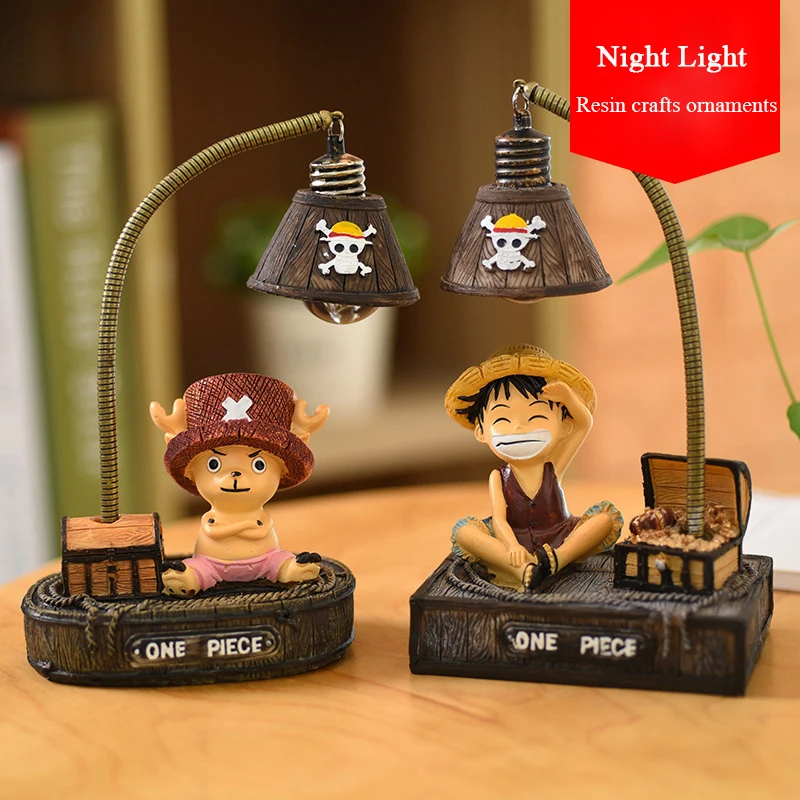 

Creative Personality Birthday Gift Anime Cartoon Night Light Hand-made Student Gifts Home Decoration Resin Crafts Ornaments