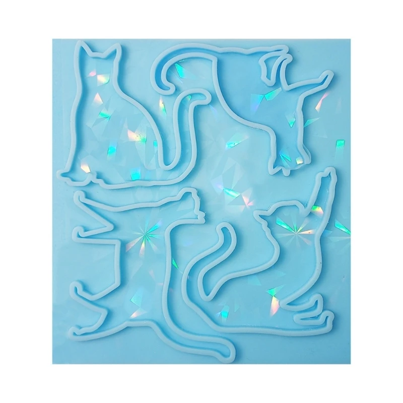 

Свет и тень, форма для броши в форме кота, брелок, силиконовая форма для подарка на День святого Валентина