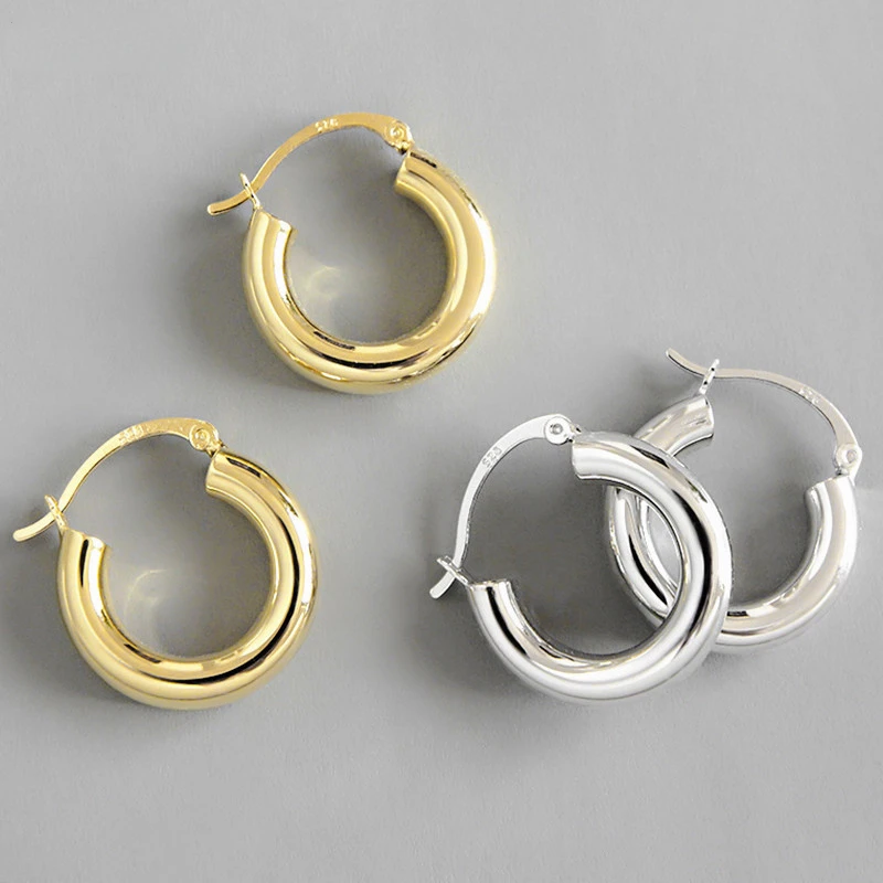 

Women Round Circle Hoop Earrings Jewelry Gifts for Women