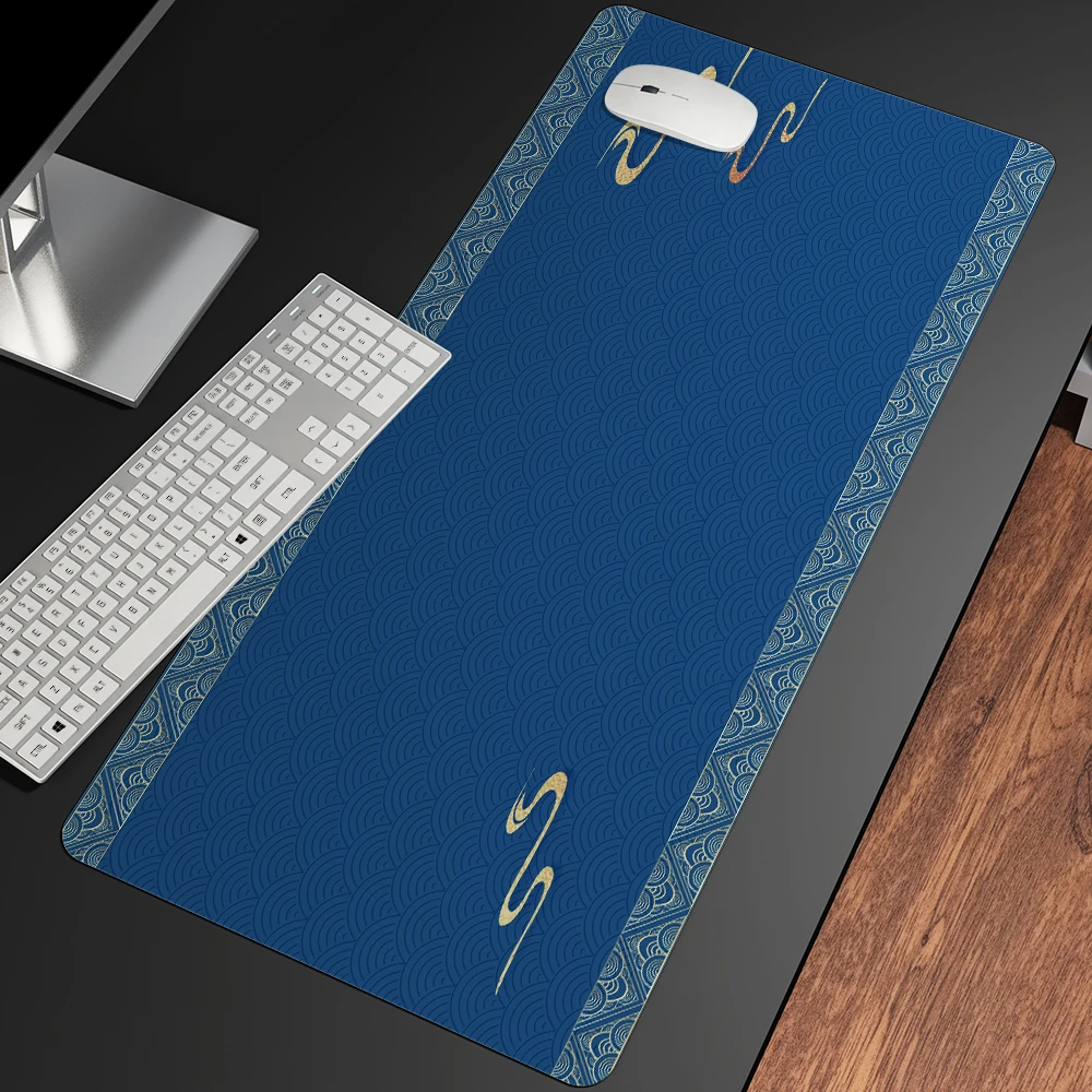

Xxl 900x400mm Mouse Pad Art Large Size Mouse Pad Natural Rubber PC Computer Gaming Mousepad Desk Mat Locking Edge