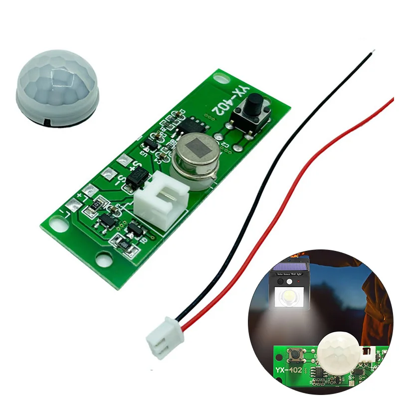 

3.7V Solar Light Controlled Board Module phosphate Battery Constant Lighting Road Lamp Circuit Module For Home Solar Landscape