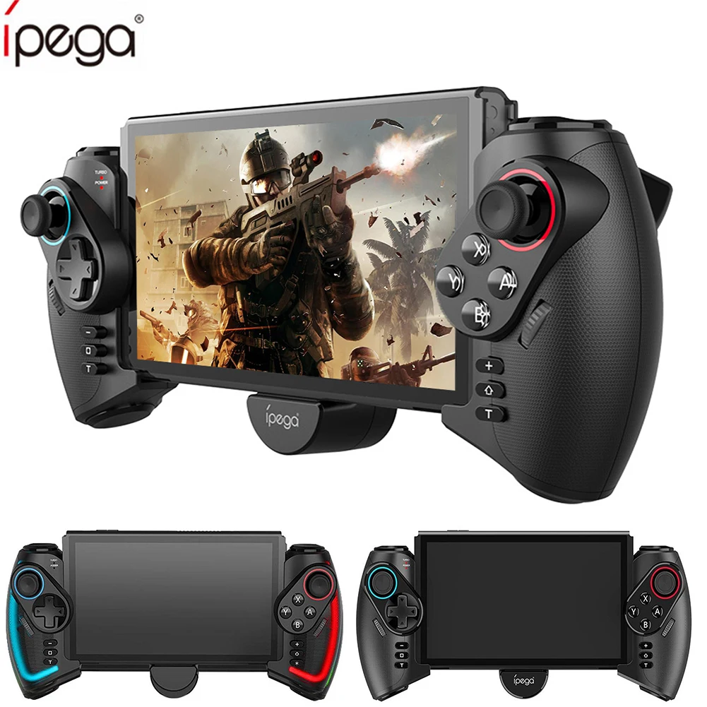 

New Upgraded Game Controller for Nintendo Switch /NS OLED Console Joystick 6-Axis Gyro Handgrip Double Motor Vibration Gamepad