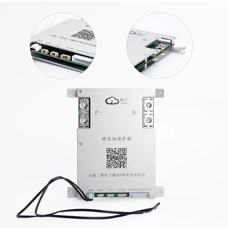 

Best JK 2A Active Balancer Smart BMS 4S 12V 8S 24V 16S 48V 200A lifepo4 battery Universal bms with Bluetooth