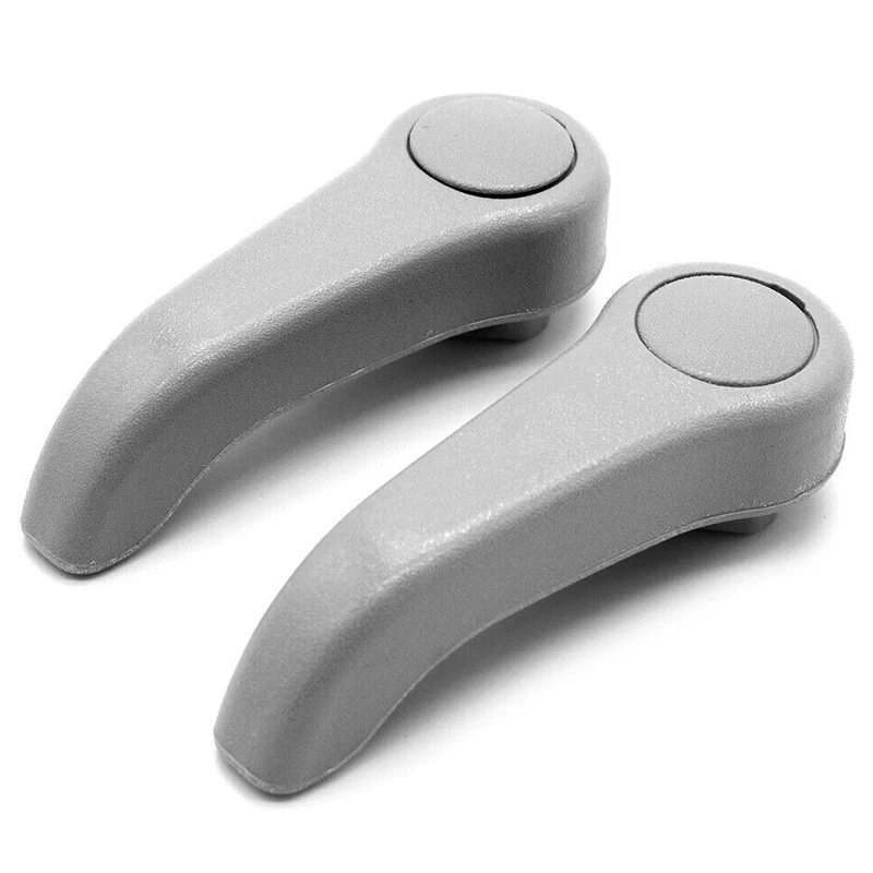 

Grey 1 Pair Seat Recliner Adjustment Lever Pull Handle Height Adjuster Fit for Renault Clio MK2 Twingo MK1 1998-2007 7701470827