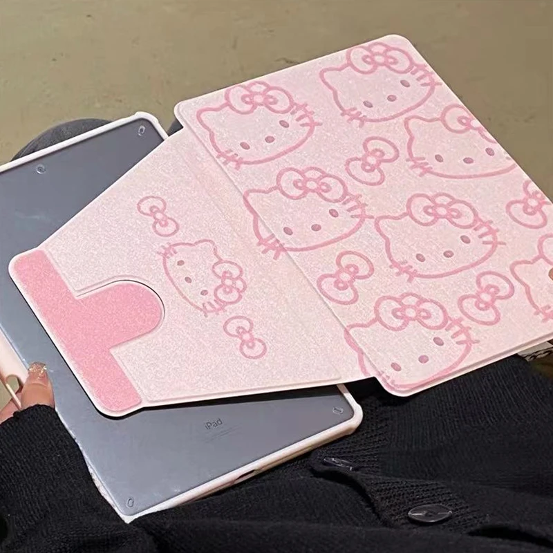 Kawaii Hellokittys чехол для Apple Ipad 2022 2021 Mini 6 Pro 11 10 поколения Чехол 10,2 2018 5/6Th Air 9,7 3/4 10,5 чехол