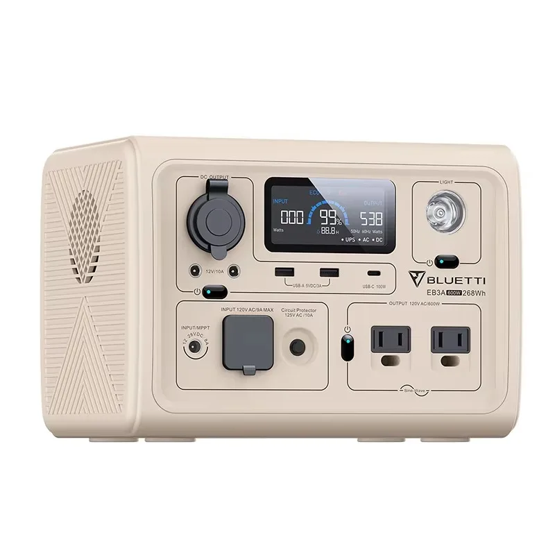 Blu Etti Eb3a Солнечный генератор Портативная электростанция Комплекты солнечных