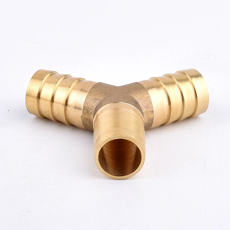 2 шт. латунный зубчатый Y-образный тройник 6-14 мм соединитель пагоды медная