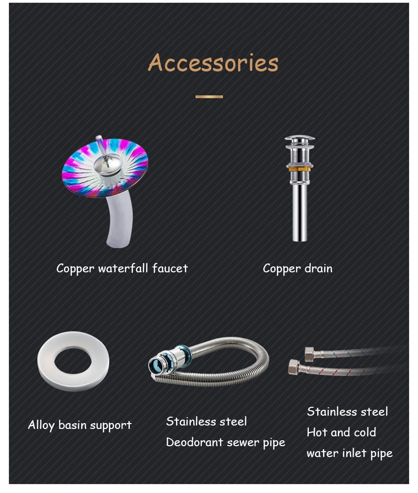 Умывальник из закаленного стекла для отеля маленькая раковина над стойкой