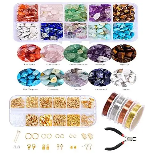 

Brand: Jewelry Making Supplies, Jewelry Tools Jewelry Beads Wire With Natural Precious Ta