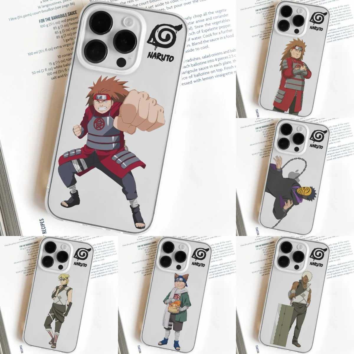 

Sakura Iphone 14 Pro Max Case Soft Leaf Village Ninja Silicone Transparent 13 12 11 X XR XS8 7Plus/case Sasuke Anime Toys Naruto