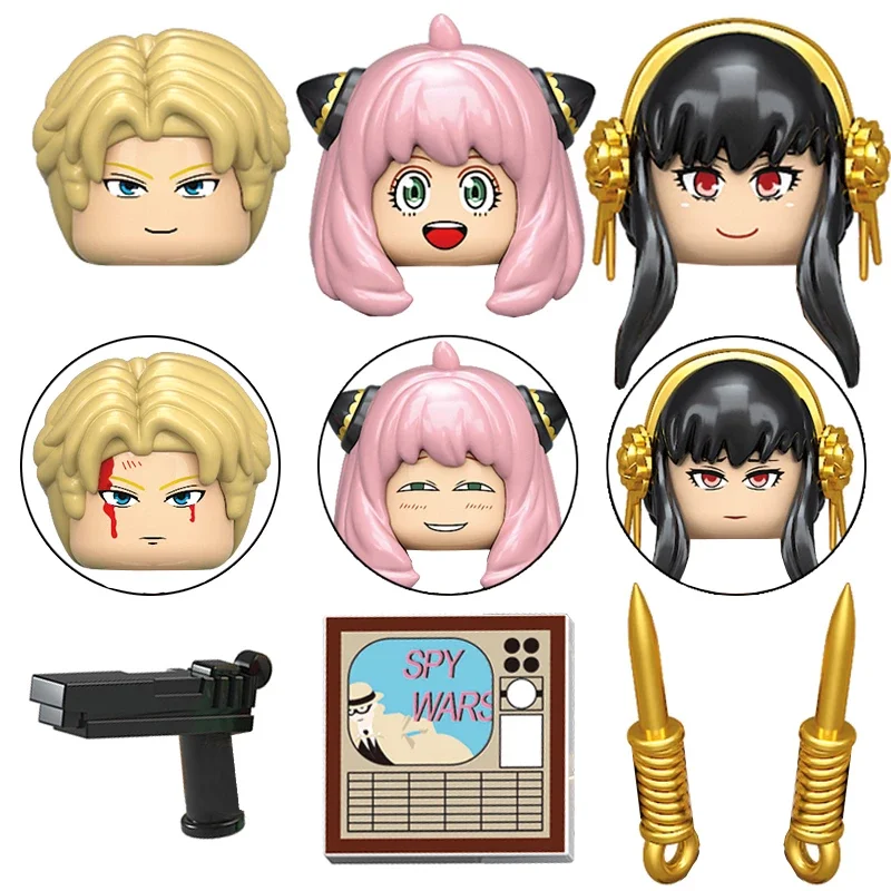 

Экшн-фигурки из мультфильма, аксессуары, конструктор, детская серия-070, R100, R101, R102, R103, R104, R105, R106