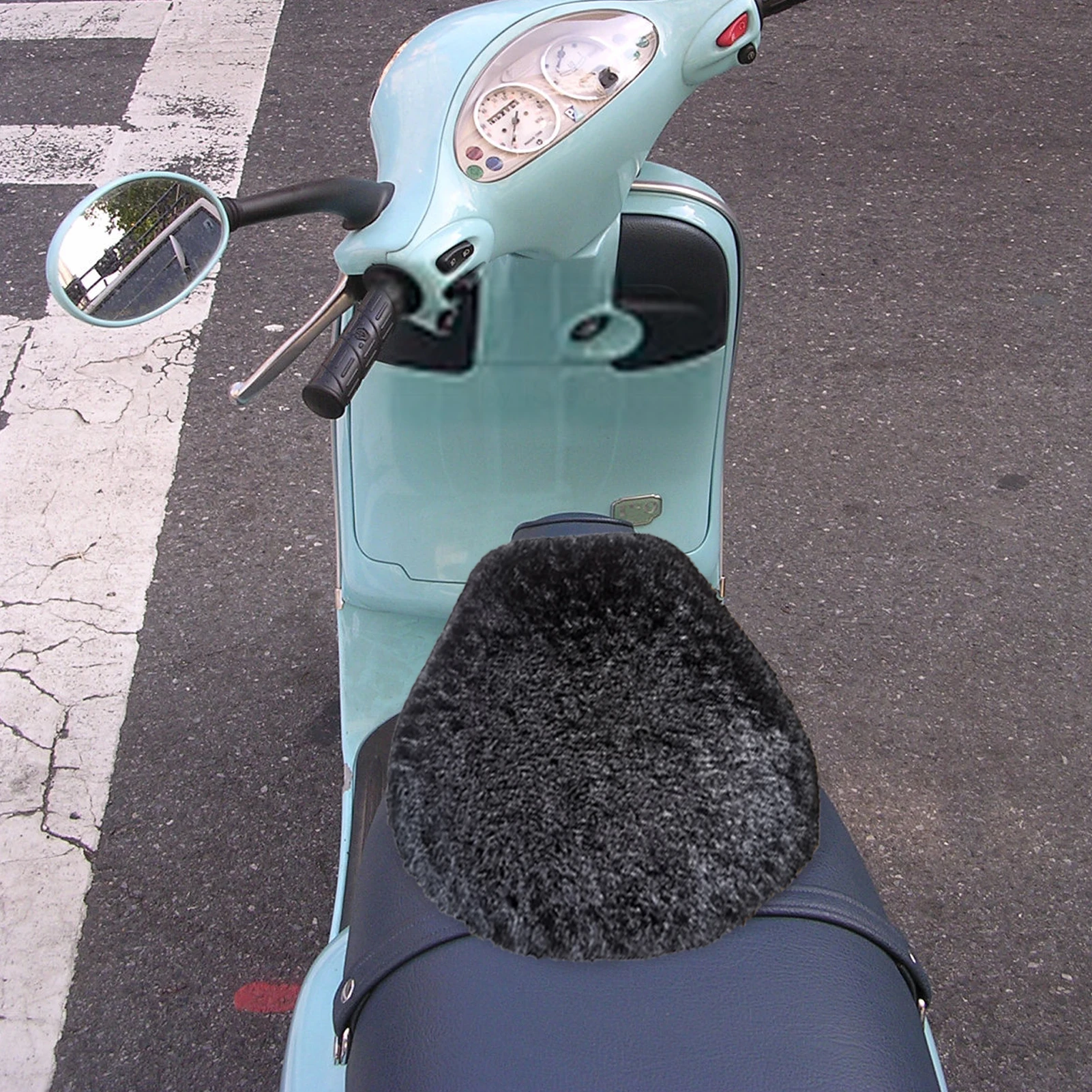 

Motorcycle Honeycomb Gel Seat Cushion 3D Mesh Stable And Safe Autobike Decompression Cover Shock Absorbing Relief Cushion