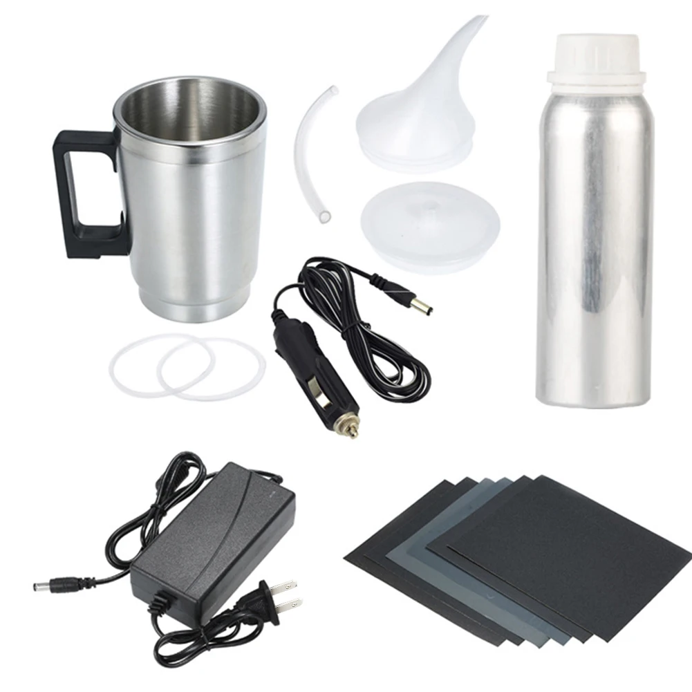 Комплект для полировки автомобильных фар 200 мл жидко-полимерный испаритель набор