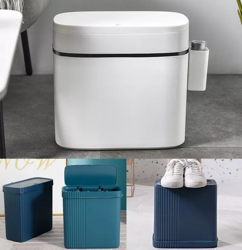 

Premium Trash Bin With Lid Large Trash Can Trash Basket Garbage Bin Garbage Can Waste Bin Waste Can Wastebasket Waste Container