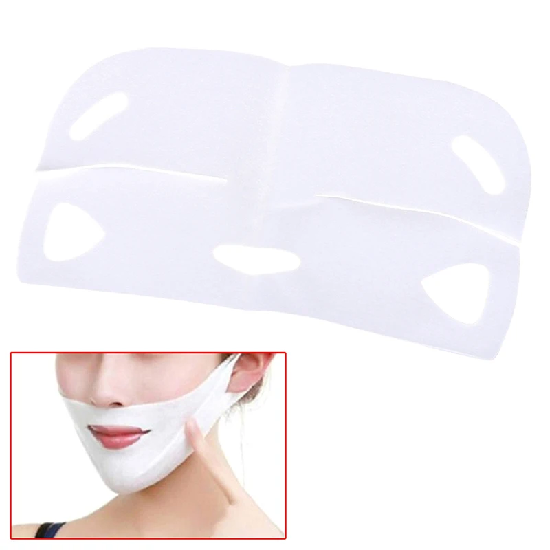 

Men Women Wrinkle Remove Home Lifting 3D Salon Soft Tightening Double Chin Shaper Skin Neck Face Slim Mask Repair V Shape Tool