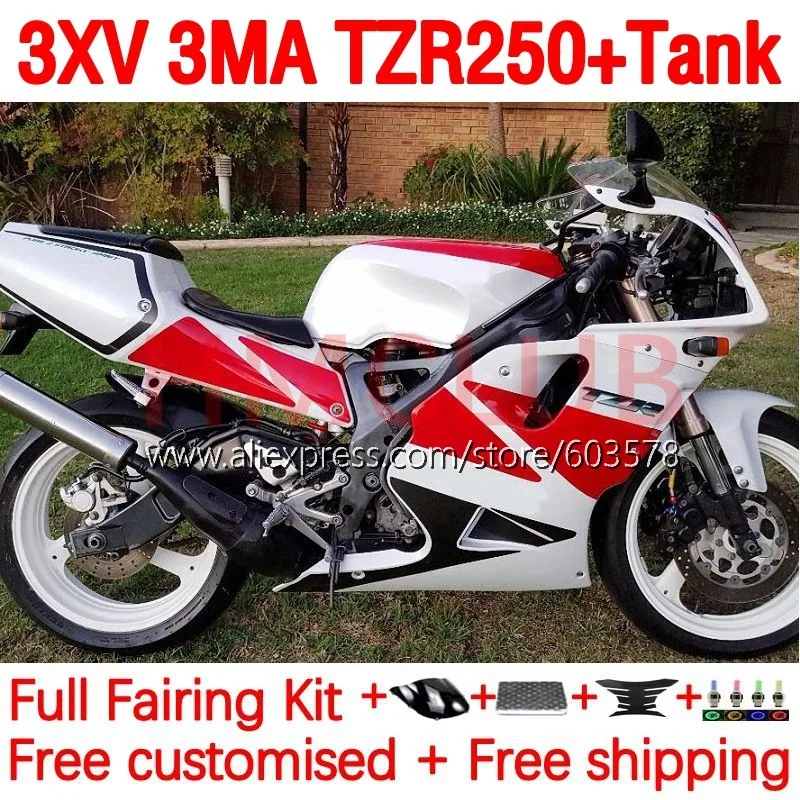 

+ Бак для YAMAHA 3XV 3MA TZR250 TZR-250 TZR 250 RR 92 93 94 95 96 97 1992 1993 1994 1995 1996 1997 обтекатель 203No.14 глянцевый красный