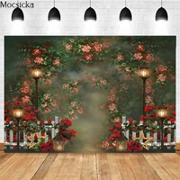 abstract floral photography background rose lights raster fence decoration adult art portrait photo backdrop studio photo props