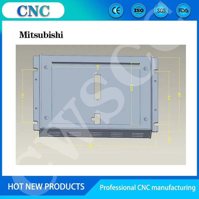 FANUC LCD 9-дюймовая CRT Фотографическая трубка фотография диагональ 0093 дюйма