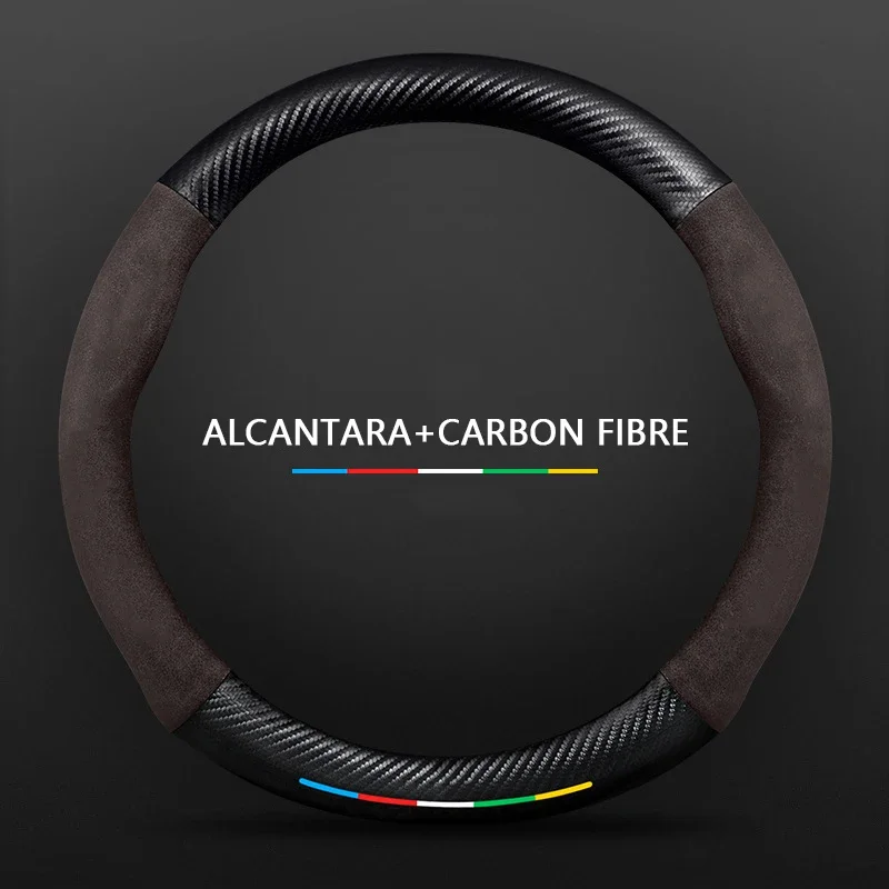 

Подходит для Mercedes Benz W203 W204 W205 W206 W176 W177 W212 W213 X156 X253 W117 W118 кожаный чехол на руль автомобиля из углеродного волокна