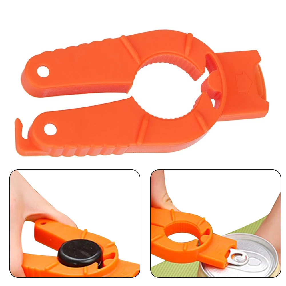 

Plastic Can Opener Multi-Function Jar Bottle Opener Portable Lid Quick Opening Tool Home Kitchen Gadgets