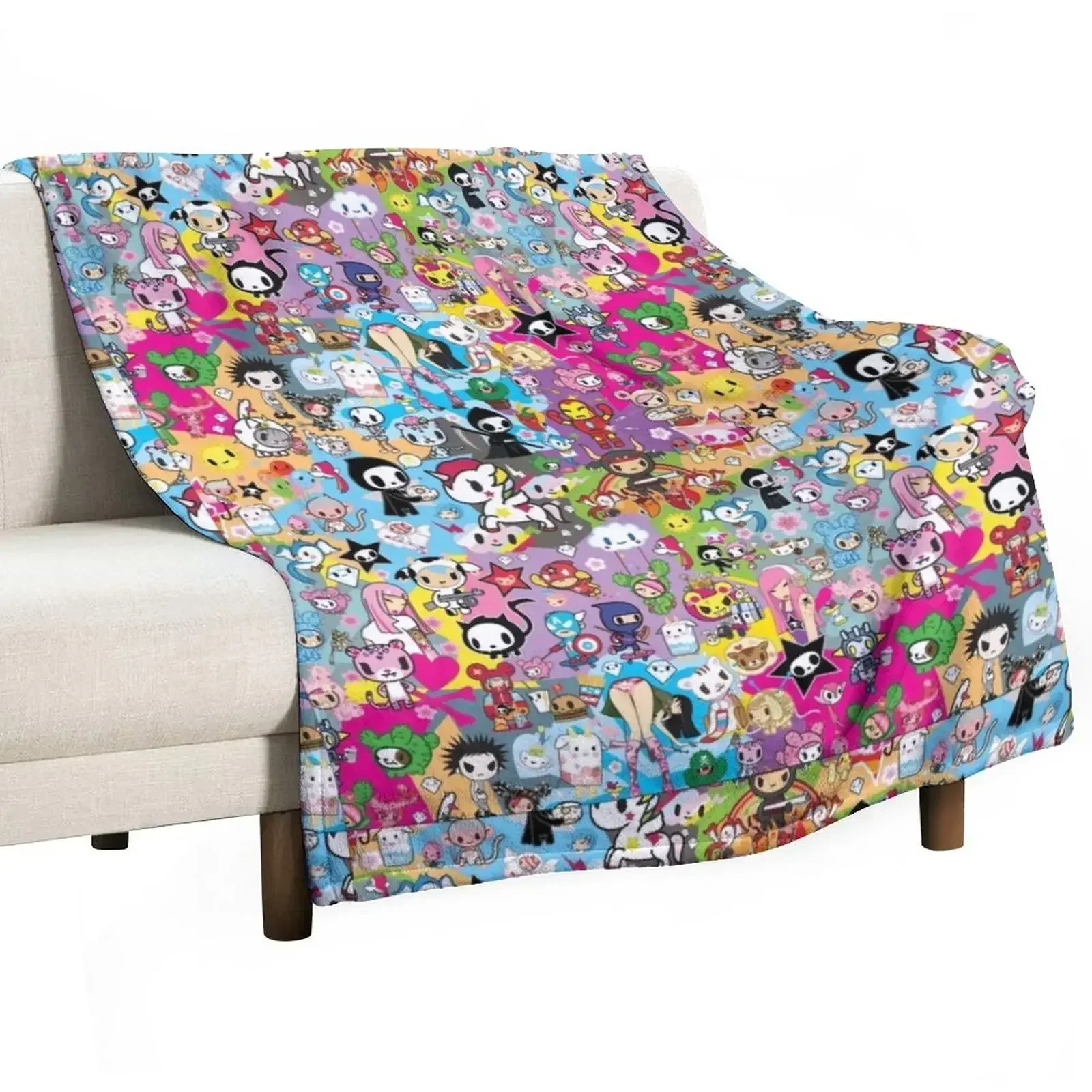 Донателла и его друзья единороги мофия коллаборация мультфильмы аниме Чиби